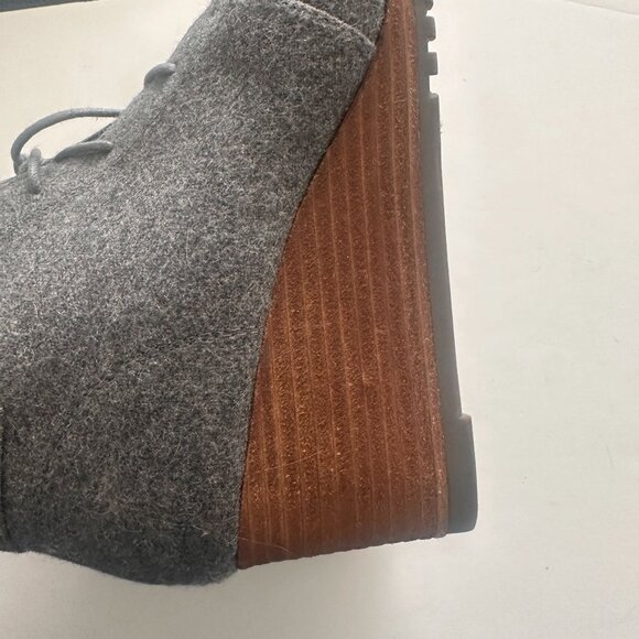 Dr. Scholl's Women's Create Wedge Bootie Shoes Mid Grey Size 7.5 - Picture 5 of 10